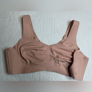 Honey Love Wire Free SoftForm Bra Womens Sz 3X LWBRO101 Beige Pullover Comfort
